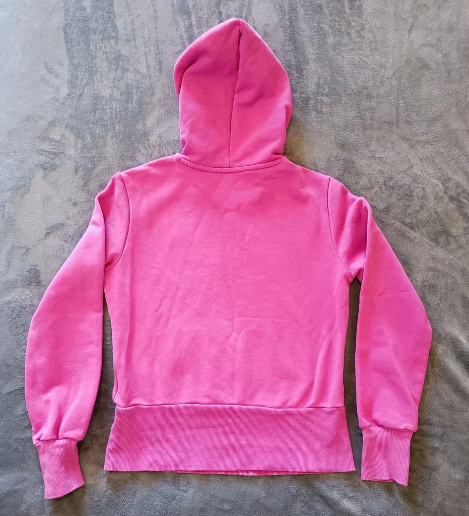 Adidas pullover hoodie for girls/women size S in very good condition, fuchsia color – photo 4